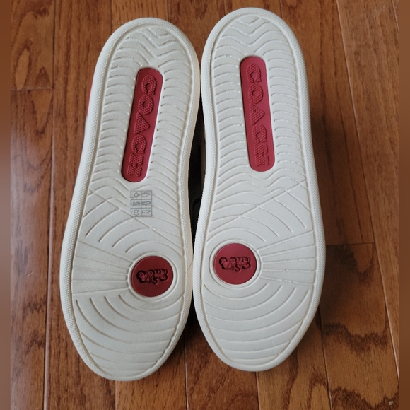 Coach Clip Leather Low Top (NWOT) - Picture 7 of 10